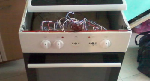 Ремонт керамической электроплиты. Спасск-Дальний