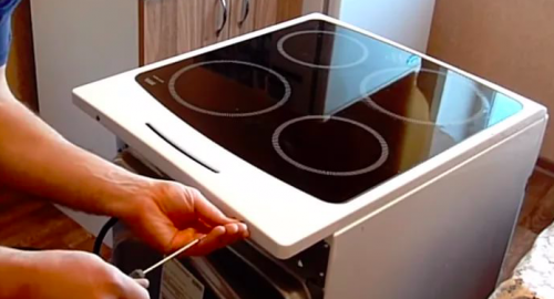 Ремонт сенсорной электроплиты. Спасск-Дальний